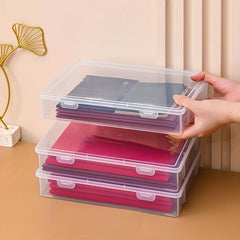 Household Document Storage Box Family Account Book Box