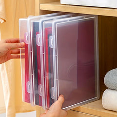 Household Document Storage Box Family Account Book Box