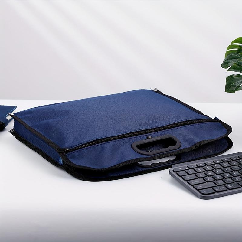 Oxford Cloth File Bag Portable Data Storage Bag