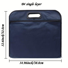 Oxford Cloth File Bag Portable Data Storage Bag