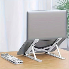 21.5x28 Folding Lifting Computer Stand for Improved Heat Dissipation