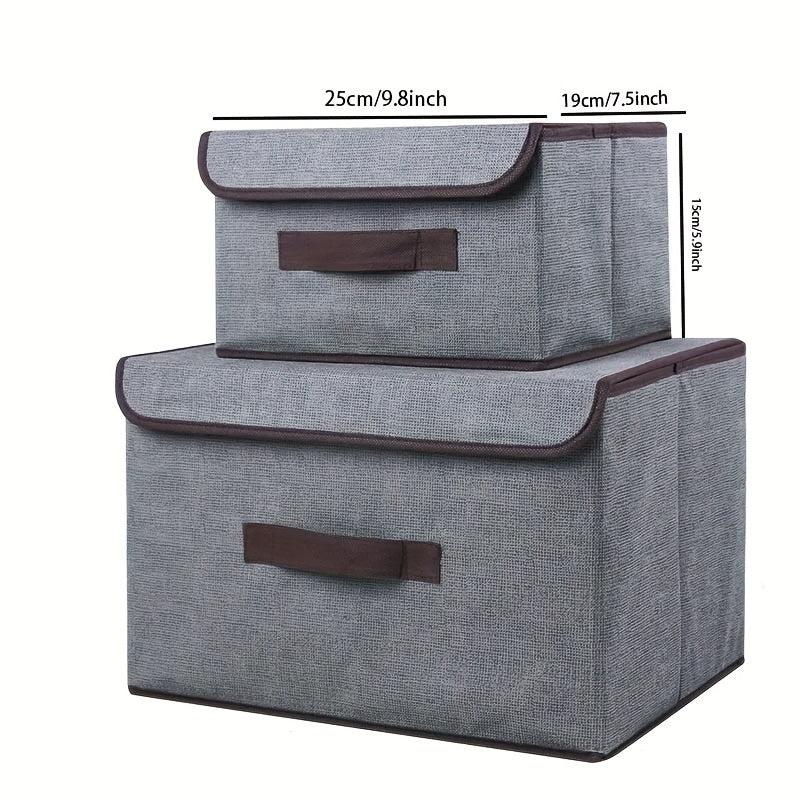 Non-woven Folding Storage Box Clothing Toy Storage Basket