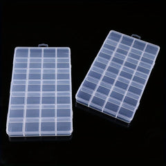 28 Grids Plastic Jewelry Box Storage Case Organizer