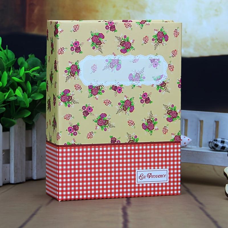 6 Inch 100 Photo Small Fresh Pastoral Broken Flower Photo Album