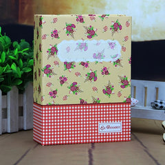 6 Inch 100 Photo Small Fresh Pastoral Broken Flower Photo Album