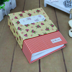 6 Inch 100 Photo Small Fresh Pastoral Broken Flower Photo Album