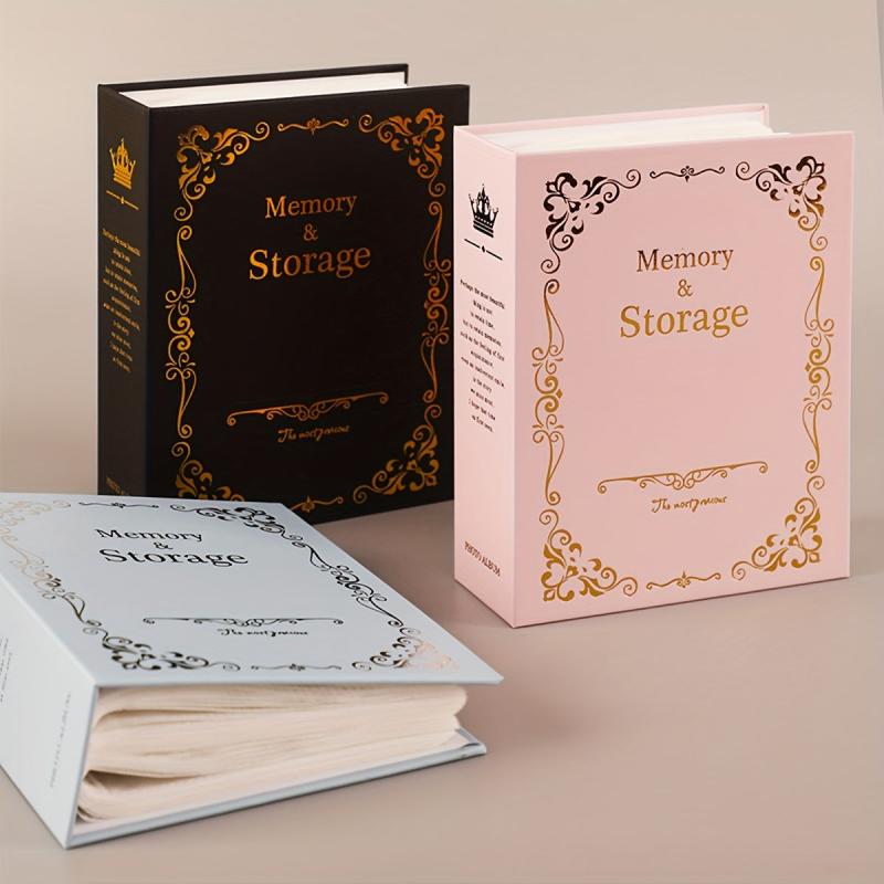 Vintage Photo Album Pink Holds 100 6 inch Photos