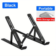 Portable Aluminum Laptop Stand for 10-15.6 Inch Macbooks