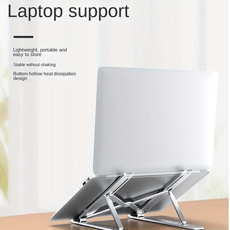 Portable Aluminum Laptop Stand for 10-15.6 Inch Macbooks