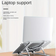 Portable Aluminum Laptop Stand for 10-15.6 Inch Macbooks