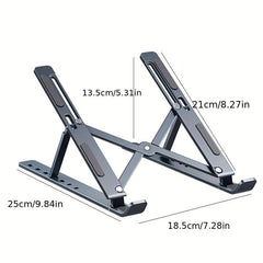 Portable Aluminum Laptop Stand for 10-15.6 Inch Macbooks