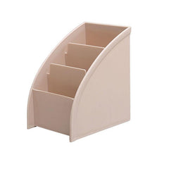 3 Grid Remote Control Box Cosmetics Desktop Storage Case Stand