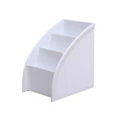 3 Grid Remote Control Box Cosmetics Desktop Storage Case Stand