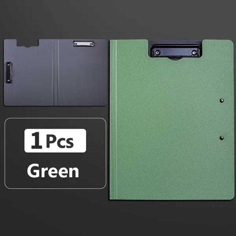 A4 Clipboard Writing Pad Memo Clip Double Board Paper Clips