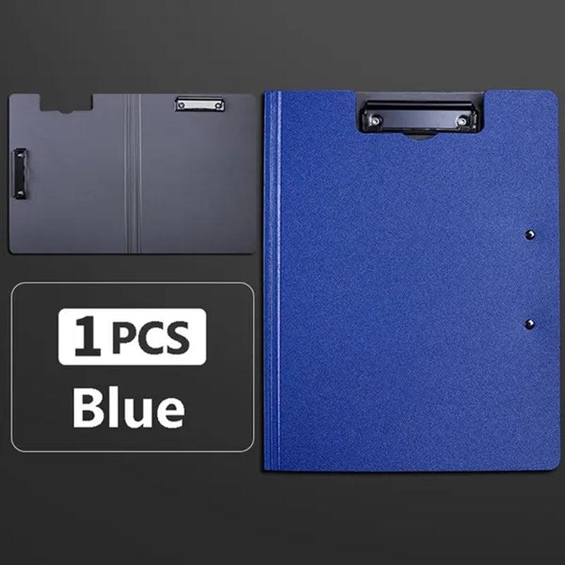 A4 Clipboard Writing Pad Memo Clip Double Board Paper Clips