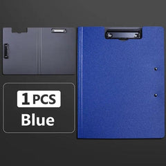 A4 Clipboard Writing Pad Memo Clip Double Board Paper Clips