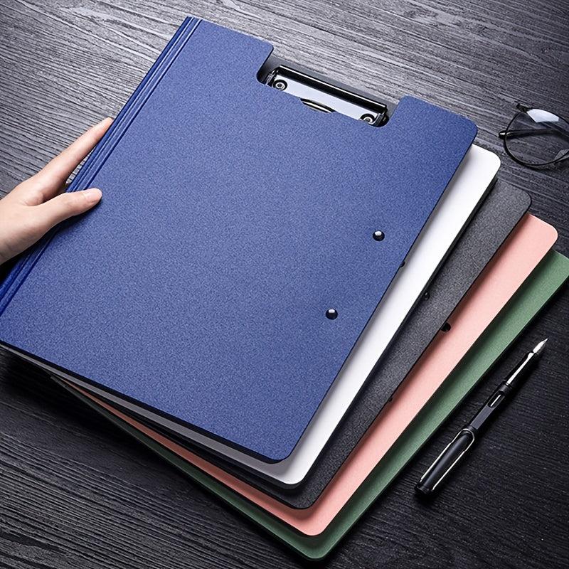 A4 Clipboard Writing Pad Memo Clip Double Board Paper Clips