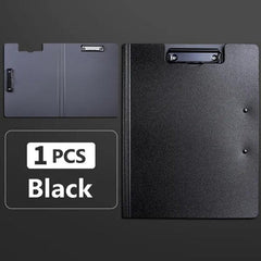 A4 Clipboard Writing Pad Memo Clip Double Board Paper Clips