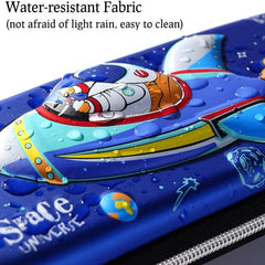 School Pencil Case Cartoon Pen Holder Waterproof Large Capacity Stationery Box