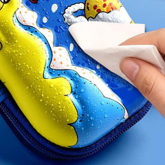 School Pencil Case Cartoon Pen Holder Waterproof Large Capacity Stationery Box