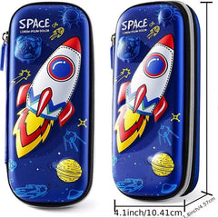 School Pencil Case Cartoon Pen Holder Waterproof Large Capacity Stationery Box