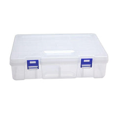 1pc Pin Clip Box 8 Grids Double Layer Storage Box