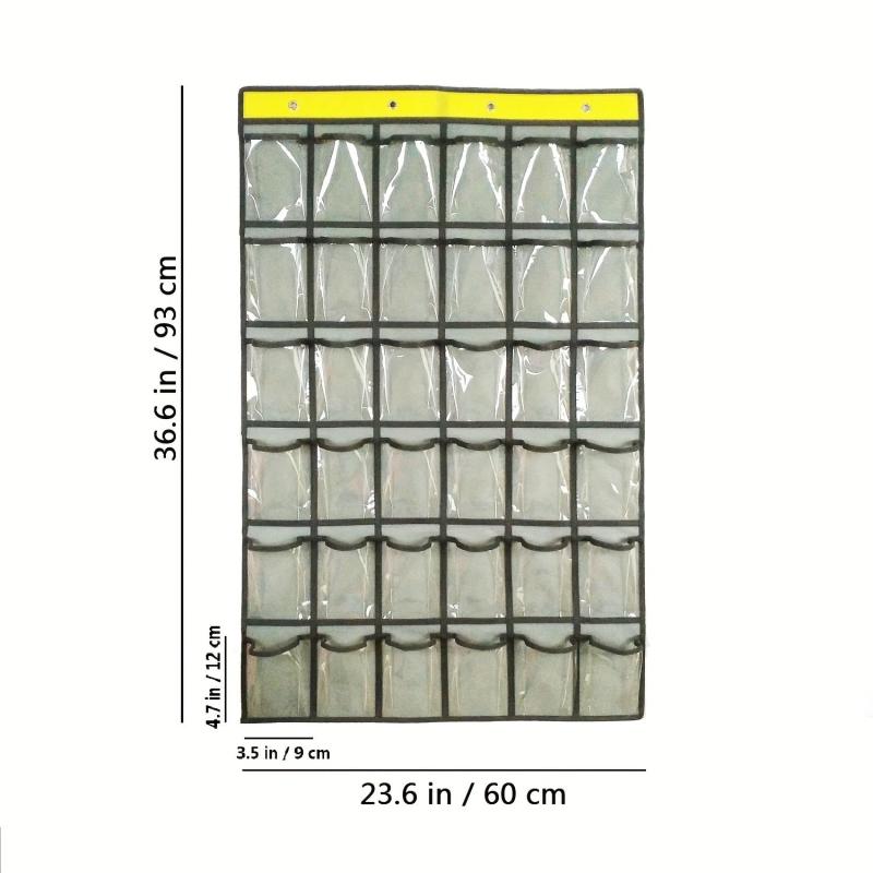 12 30 36 Pocket Over Door Hanging Organizer Closet Storage