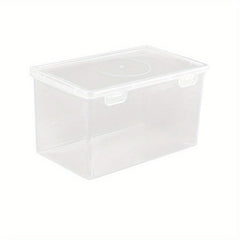 Face Mask Dispenser PP Hygiene Station With Cover High Clarity Mask Case
