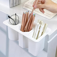 Office Pen Holder Student Stationery Storage Functional Desktop Organizer