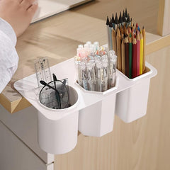 Office Pen Holder Student Stationery Storage Functional Desktop Organizer