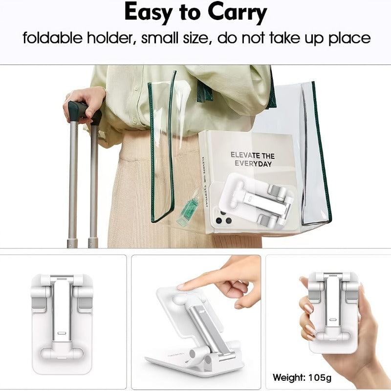 Adjustable Portable Phone Tablet Stand Foldable Desktop Holder