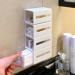 Double Sided Adhesive Organizer Case for Bathroom Office