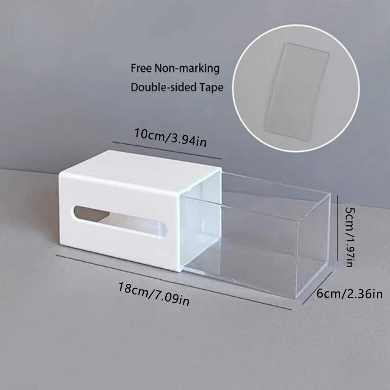 Double Sided Adhesive Organizer Case for Bathroom Office