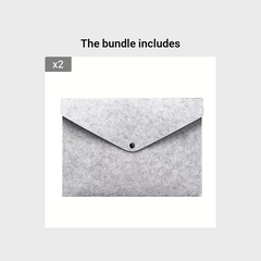 Felt File Bag Office Bill Business Gift Bag Student Information Bag