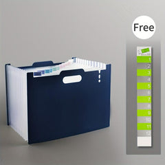 13 Layer Expanding File Folder A4 Desktop Organizer Storage Bag 13 Dividers