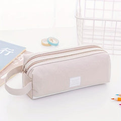 Double Layer Pencil Case for Students