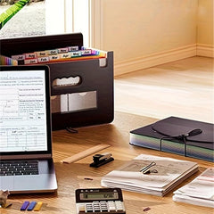 12-24 Pocket Expanding File Folder Organizer