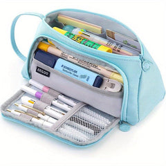 Handheld Pencil Pouch Pen Bag Stationery Storage for Office College Adults