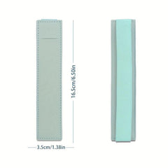 2pcs Leather Adjustable Elastic Band Pen Holder For Planner and Notebook