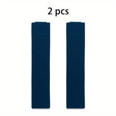 2pcs Leather Adjustable Elastic Band Pen Holder For Planner and Notebook