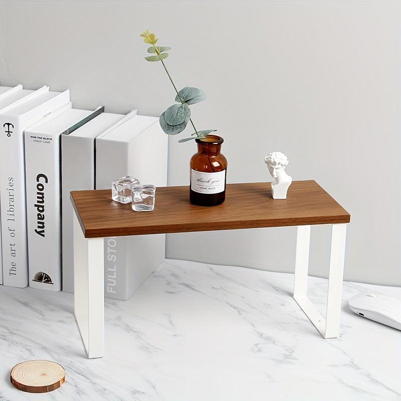 Desktop Iron Storage Rack for Bathroom Kitchen Organization