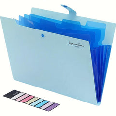 Expandable Organization Bag with 5 Pockets - A4 Size