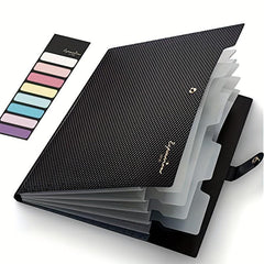 Expandable Organization Bag with 5 Pockets - A4 Size