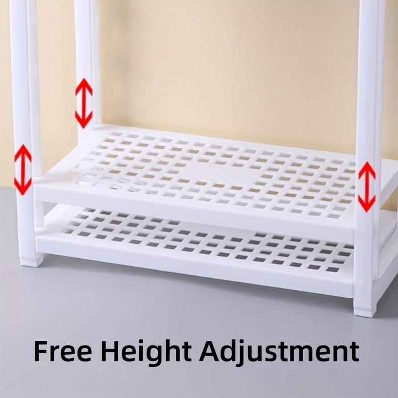 Plastic Three layer Shelf Desktop Storage Rack