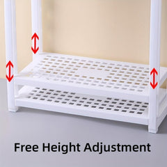 Plastic Three layer Shelf Desktop Storage Rack