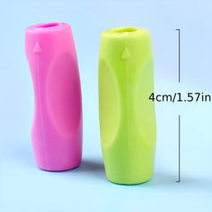 12pcs Pen Grips Silicone Finger Holder Ergonomic Writing Aid