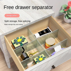 Transparent Drawer Storage Partition Board for Underwear Sock Storage