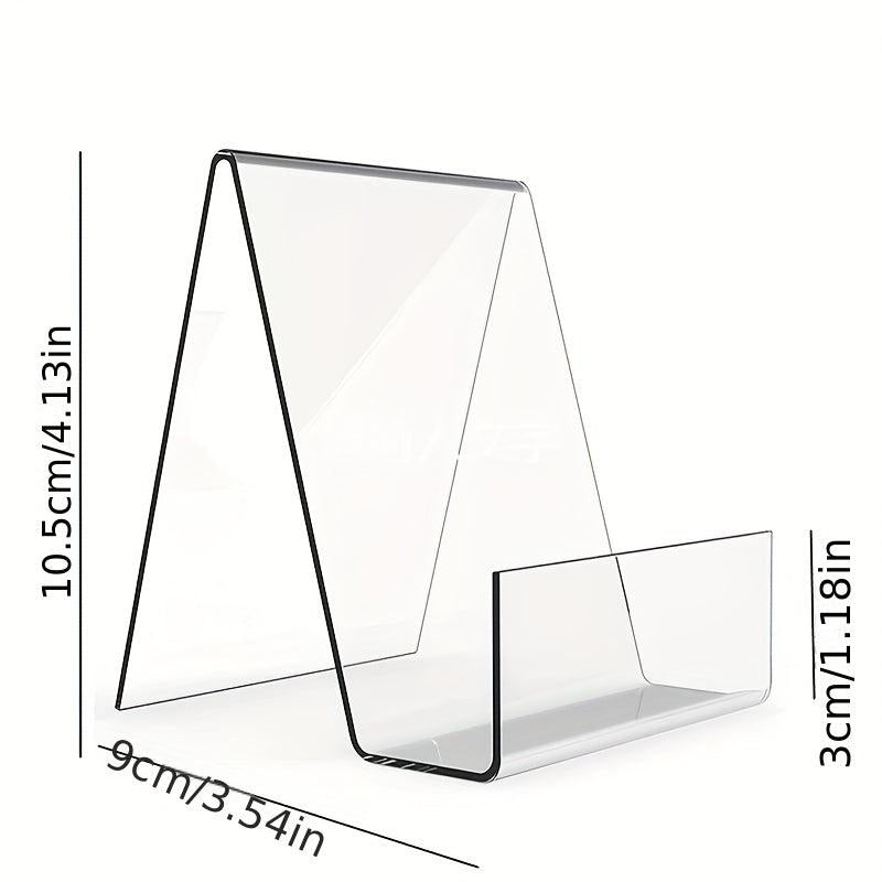 Transparent Acrylic Bookstand Display Rack Bookshelf