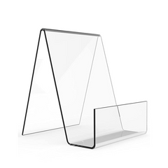 Transparent Acrylic Bookstand Display Rack Bookshelf