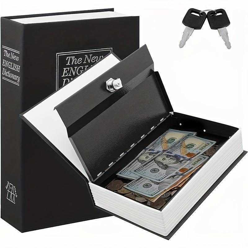 Red Book Money Box Safe Secret Storage English Dictionary W